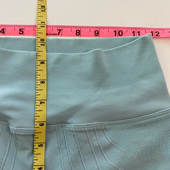Free People FP Movement The Essence High Waist Leggings In Teal Women’s Size M - Picture 10 of 12